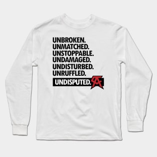 Canelo Alvarez Undisputed Long Sleeve T-Shirt